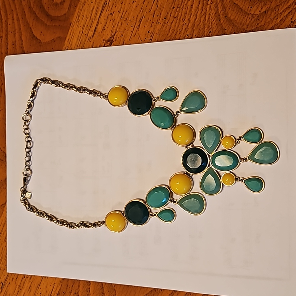 Banana Republic bib necklace